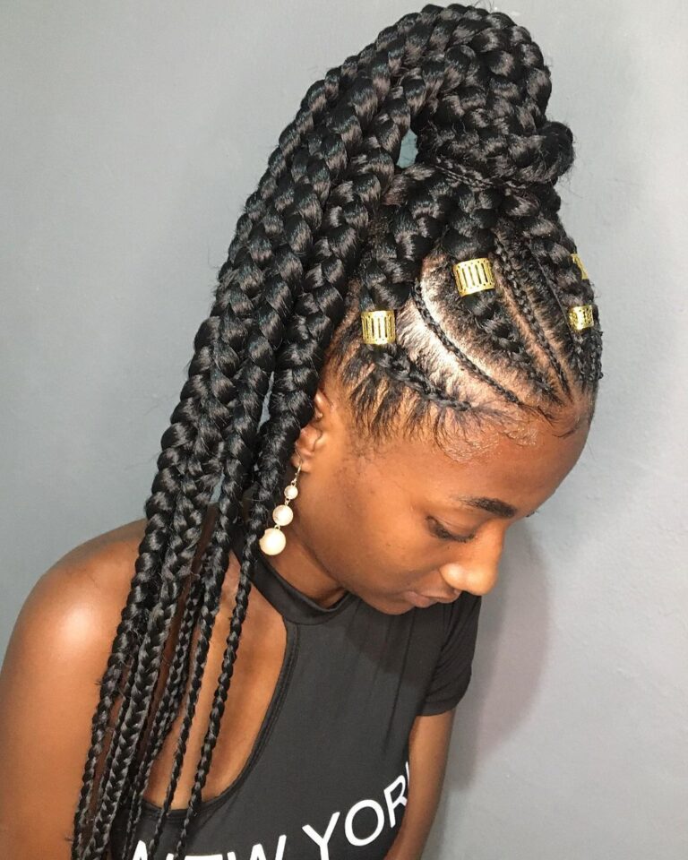 Hottest Ghana Braids Hairstyle Ideas For All Women