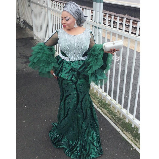 50 Most Top Latest Fashion Styles : Aso ebi for Wedding Occasions