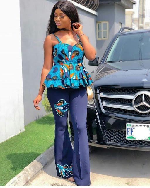 Awesome Ankara Tops 2018 for Cute Ladies