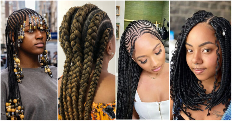 Black braided hairstyles