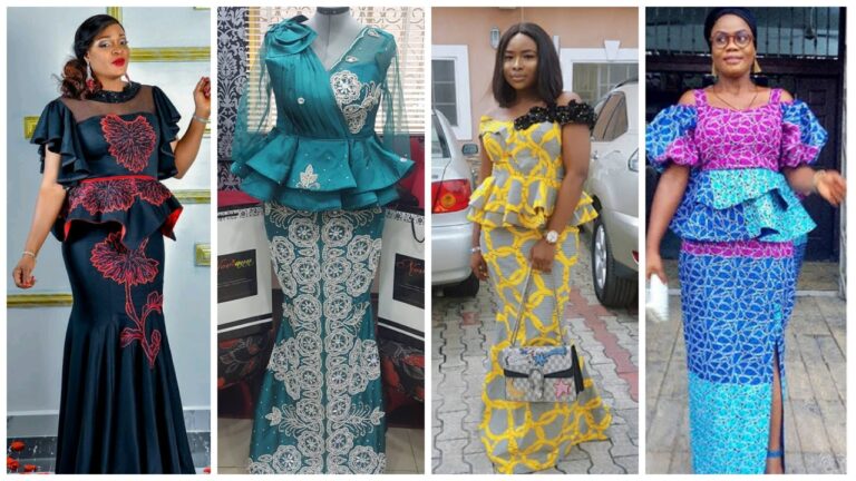 Ankara Long Skirt And Blouse Styles For Stylish Ladies | OD9JASTYLES