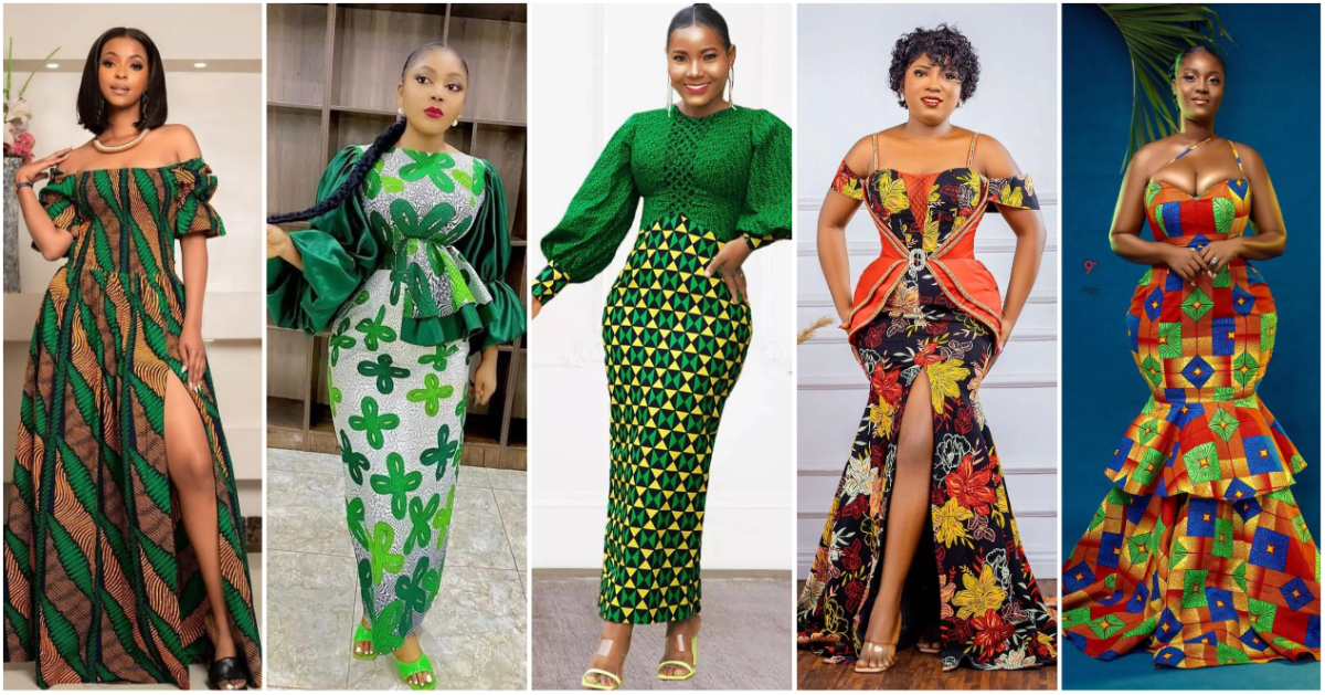 Good-Looking African Ankara Long Gown Styles You Should Try Out