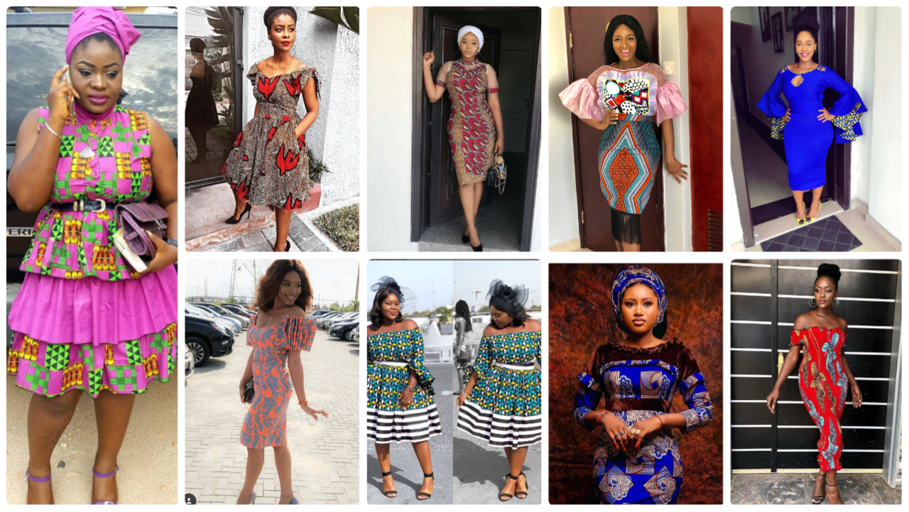 Photos Of Hot And Colorful Ankara Dresses For Real Fashionistas