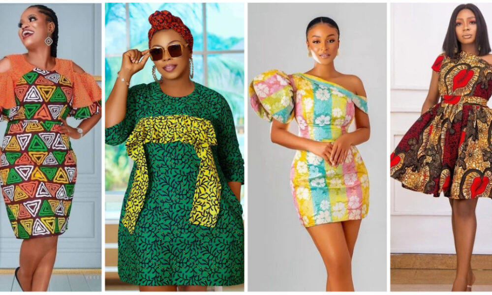50 Short Gown Ankara Fashion Dresses for Beautiful and Classy Ladies ...