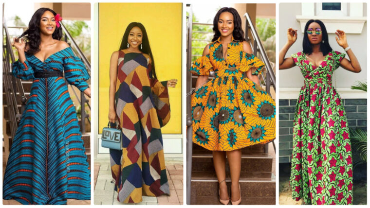 The Most Stylish And Trending Ankara Maxi Dresses For Outing