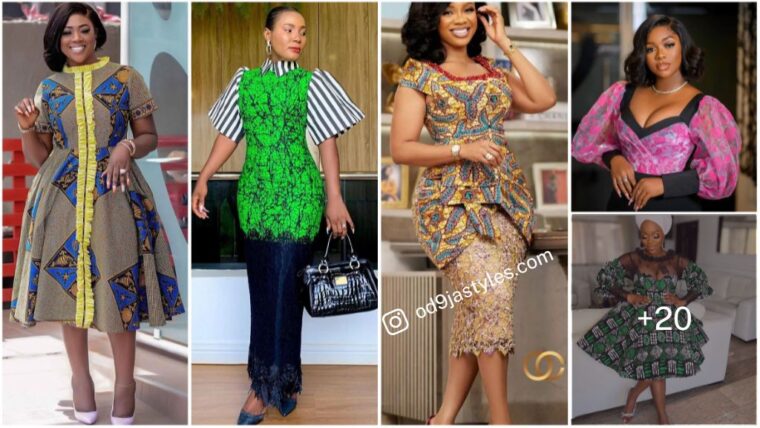 Ankara Gown Designs & Ideas For Cute And Stylish Ladies