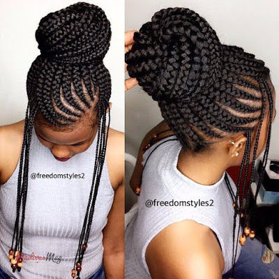 Latest Ghana Weaving Hairstyles