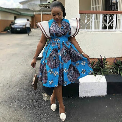 Fashion And Styles 2019 : Simple Ankara Gown Ideas For Cute Ladies ...