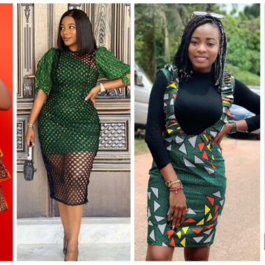 How To Look Attractive Short Ankara Dresses As A Working Class Lady