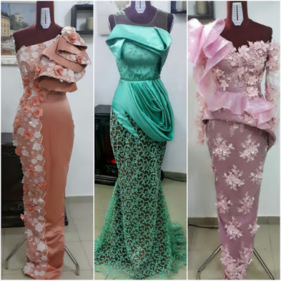 60 Latest Nigerian Aso Ebi Styles 2018 : Wedding Styles (696 x 696 Pixel)