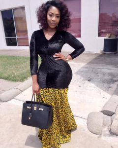 Ankara and Velvet Styles
