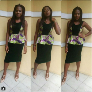 Ankara and Velvet Styles