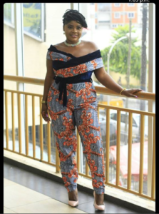 Ankara and Velvet Styles