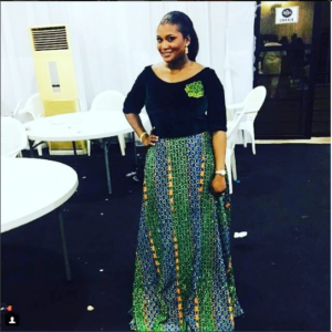 Ankara and Velvet Styles