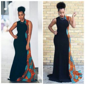 Ankara and Velvet Styles