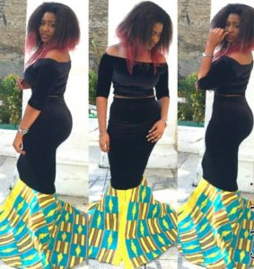 Ankara and Velvet Styles