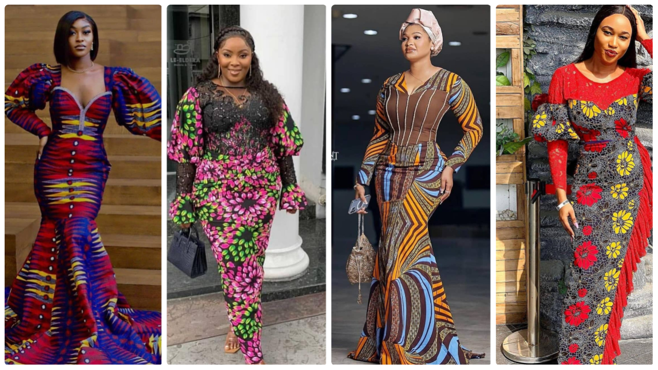 Ankara Long Gown Styles For Ladies See 30 Bright And Beautiful Ankara Styles Gown