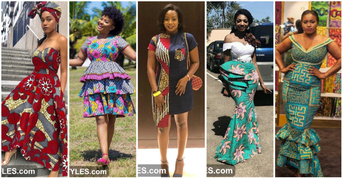 50+ Most Beautiful Ankara Pattern Styles For Ladies To Sew