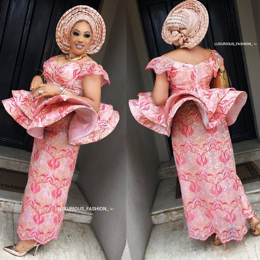 most stunning aso ebi for wedding styles