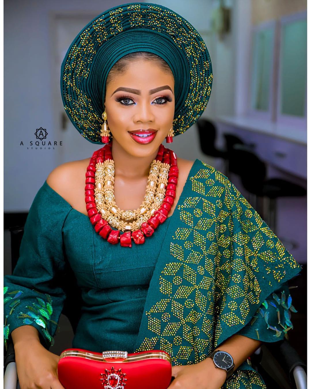 Beautiful Gele and Makeup Styles