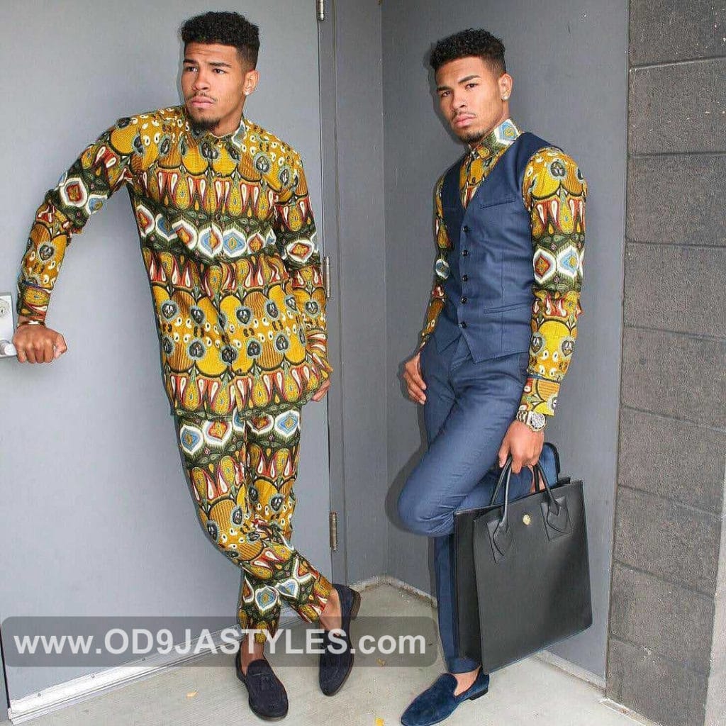 Photos Of Latest Ankara Styles For Men To Rock This Week | OD9jastyles