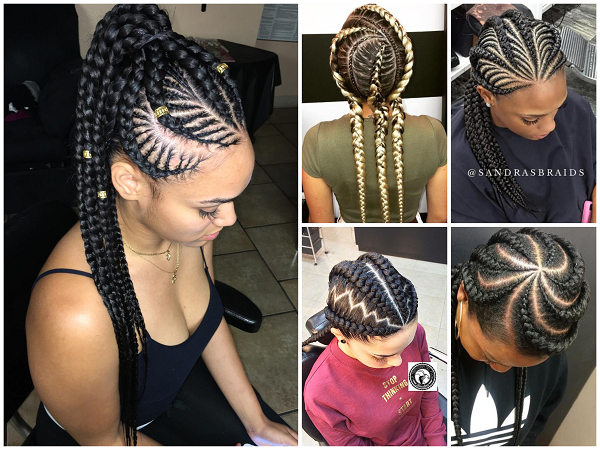30 Gorgeous Ghana Braids For An All Black Style: Best Ghana Braids Hairstyles for 2019