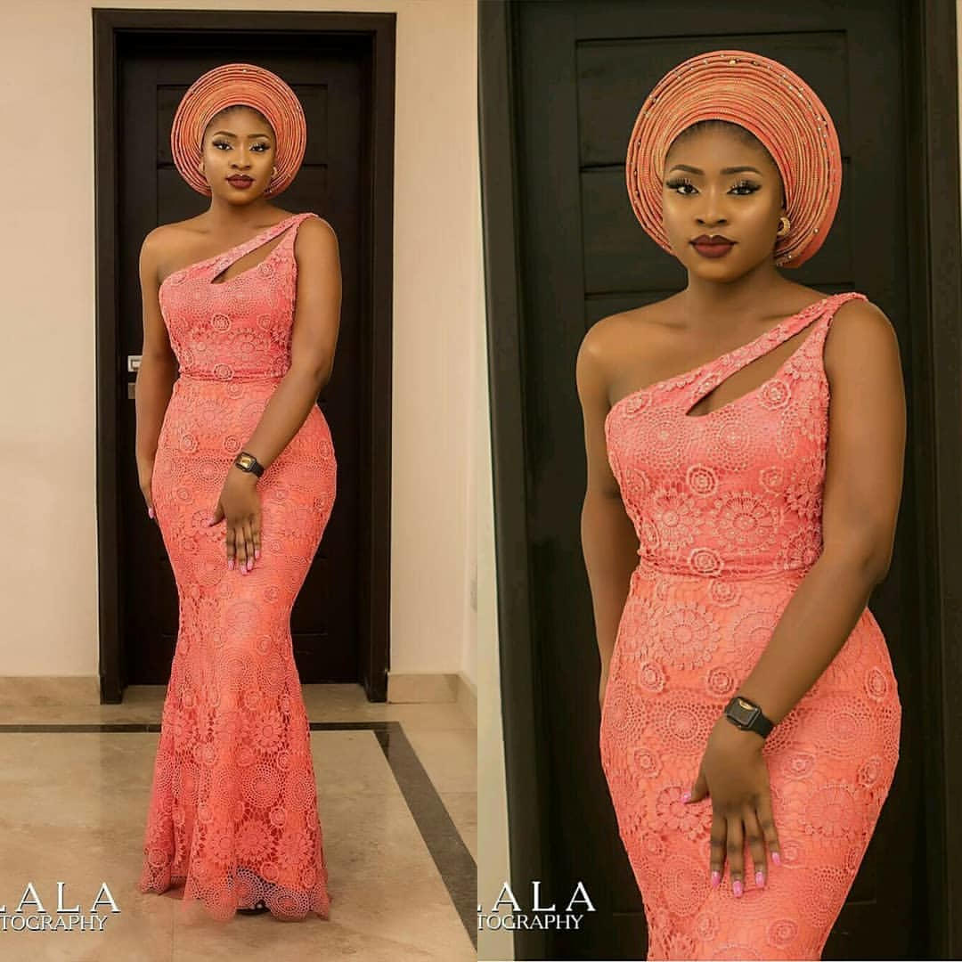 Latest Creative Aso-Ebi Designs -50 Beautiful for Ladies to Try Them