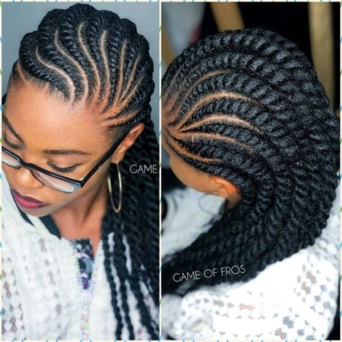 2019 African Braids Hairstyles Ideas for Ladies.