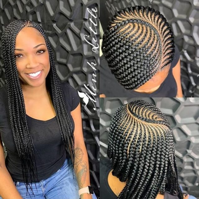 Ghana weaving Hairstyles