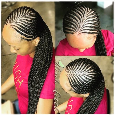 Ghana Weaving Hairstyles