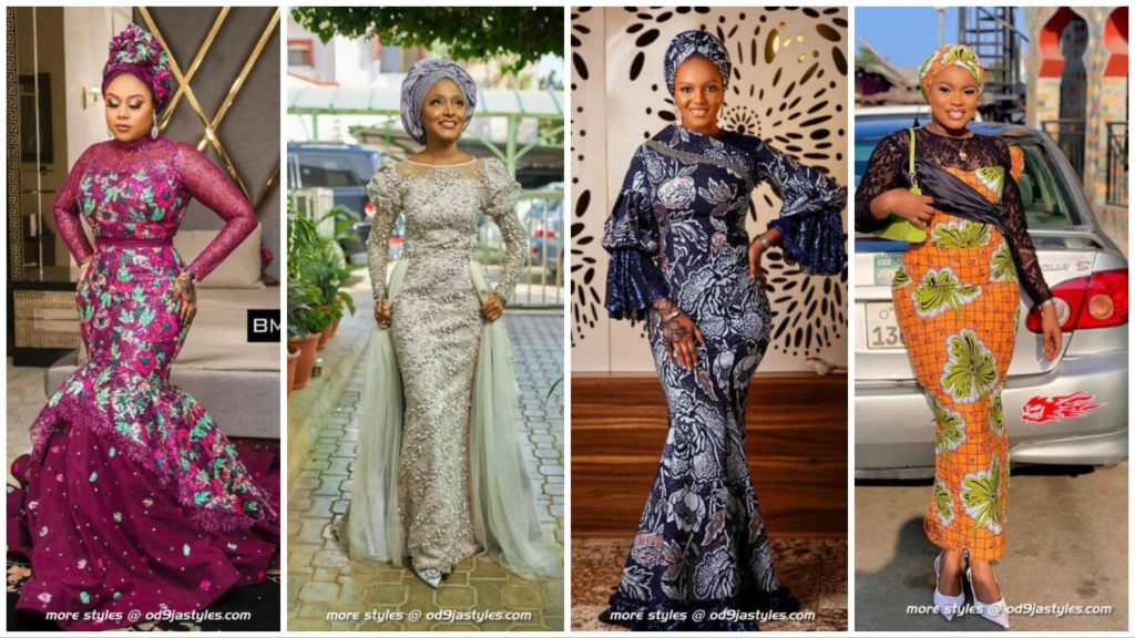 21 Latest Ankara Aso-Ebi Gowns for Beautiful & Stylish Ladies