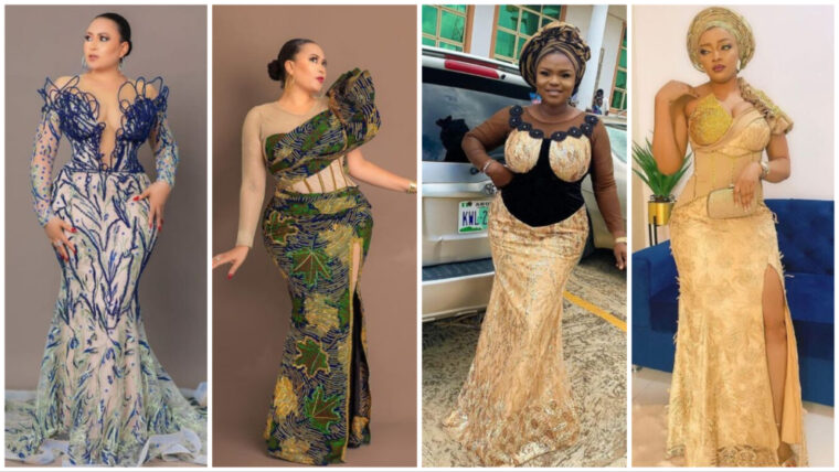 30+ Gorgeous Aso-Ebi Styles for Smart & Stylish Ladies