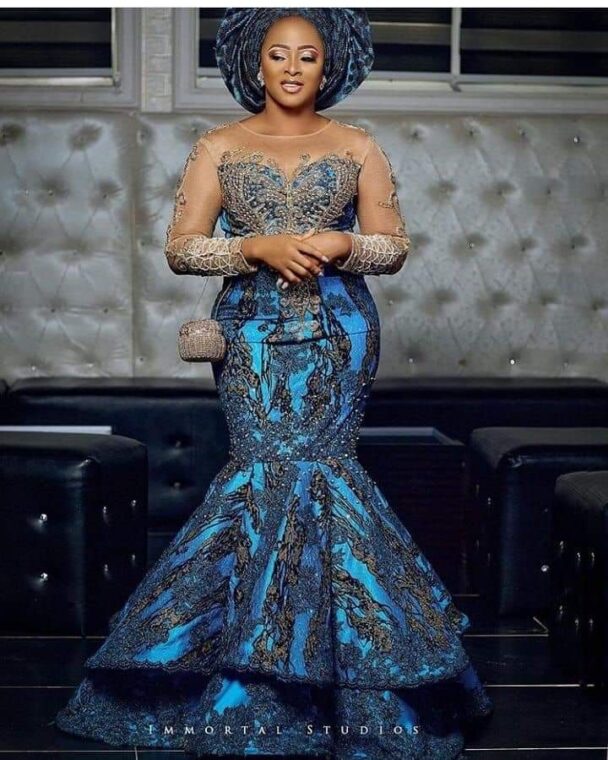 Ankara long gowns beautiful styles (2)