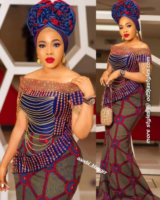 Stylish Ankara Styles Suitable For Weekend Occasions (2)