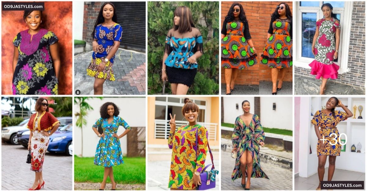50+ Latest & Beautiful Gown Styles For Ankara You Should Rock This Season