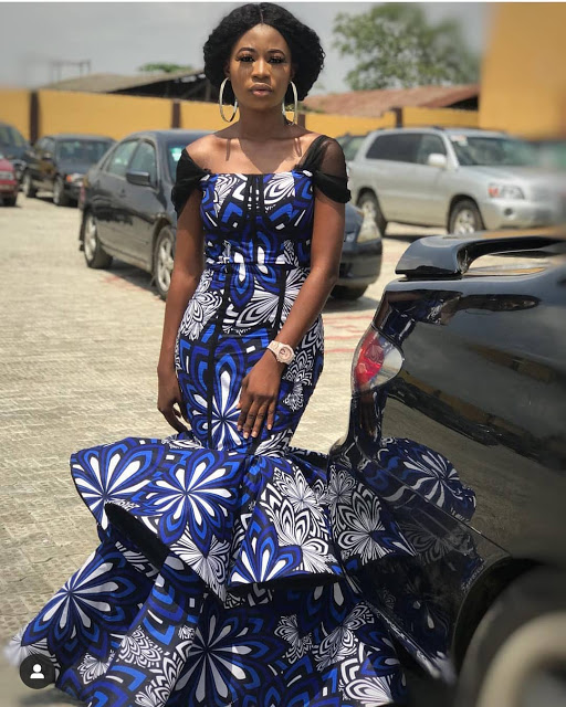 Latest Beautiful Ankara Gown Styles