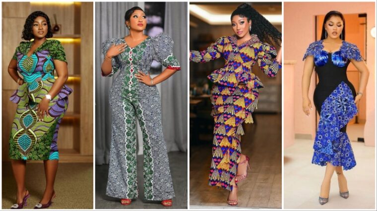 Latest Trendy Ankara Fashion and Styles Dresses