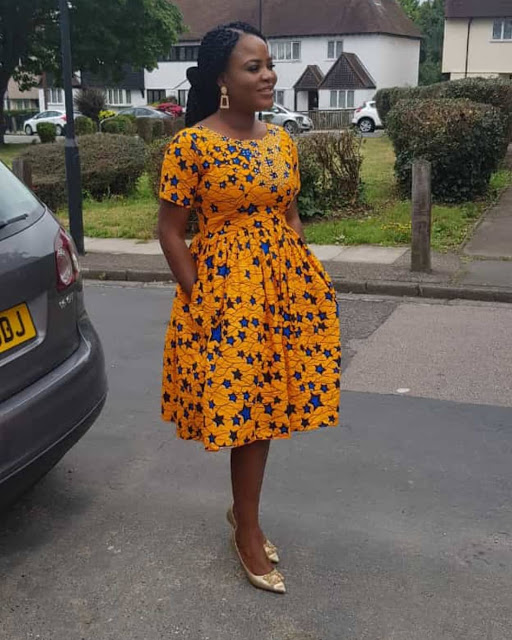 Latest Beautiful Ankara Gown Styles