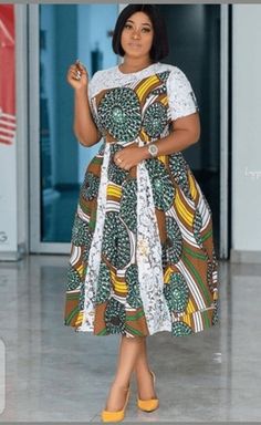 30 Captivating Ankara Long Flare Gown Styles For Wedding Guests