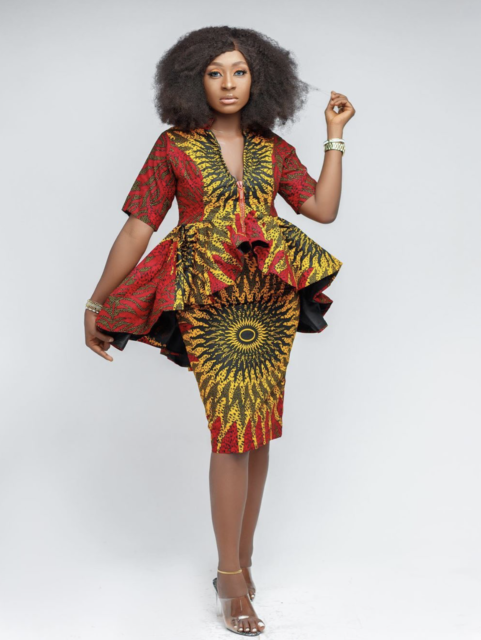 ankara fashion gown