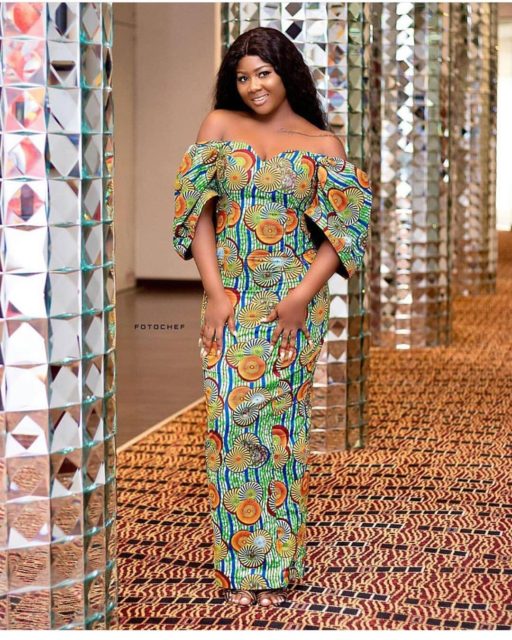 ankara fashion gown