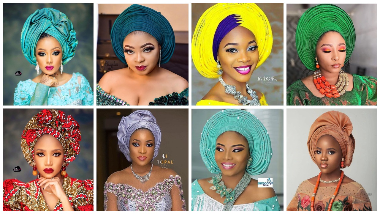 Top 10 Gorgeous Bride Aso Oke And Makeup Styles For Special Event