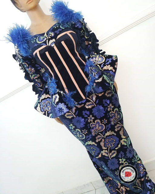 Ankara Skirt and Blouse