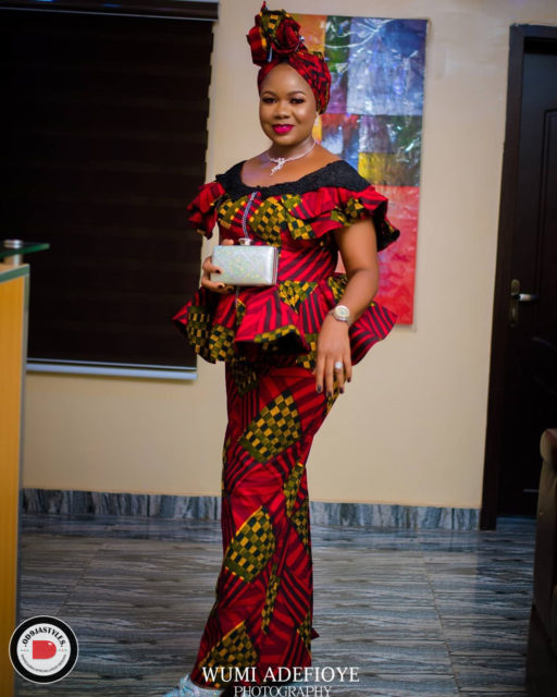 Peplum Skirt and Ankara Blouse Styles