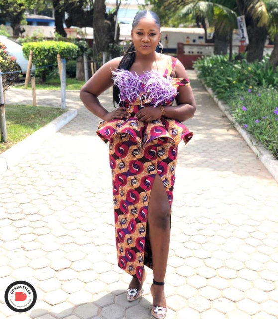  Peplum Skirt and Ankara Blouse Styles