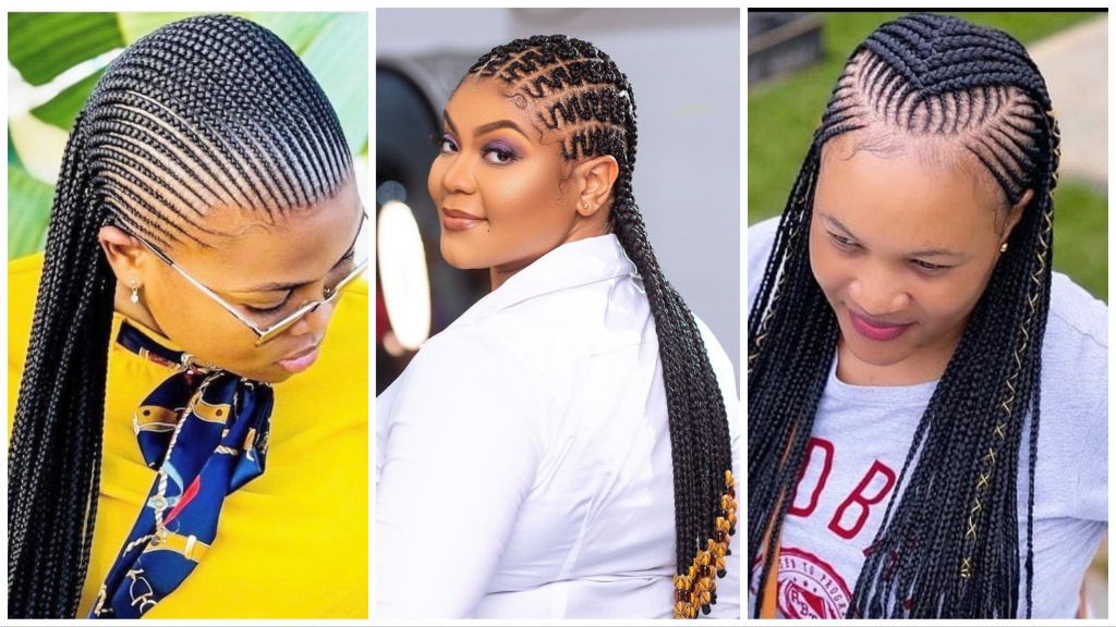 Ghana braids styles