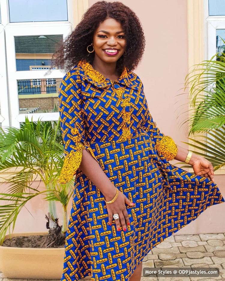 30 Pictures of Latest Ankara Gown Styles To Spice Up Your Wardrobe (Photos)