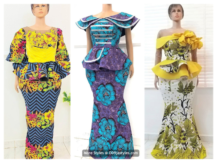 Ankara Skirt And Blouse Styles for Wedding