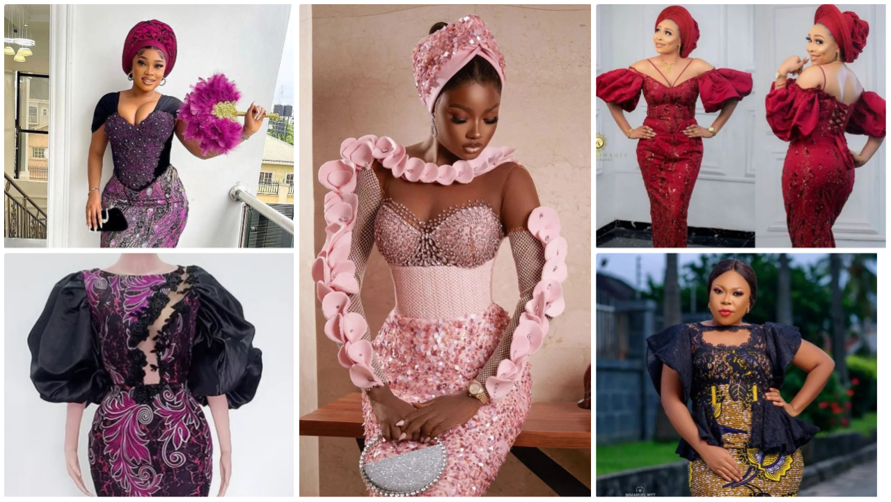 35 Trendy Aso Ebi Styles For Wedding And Engagements