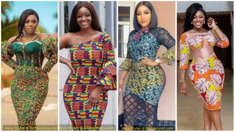 40 Pictures Of Stylish African Print Short Ankara Gown Designs